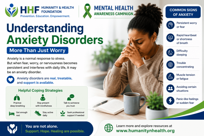 Anxiety awareness and support campaign
